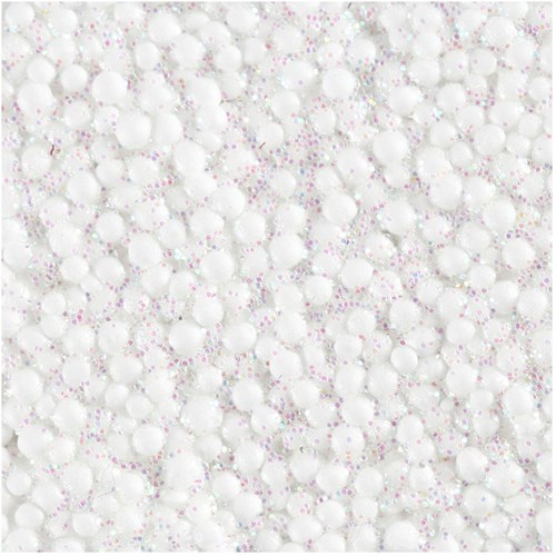 Foam Clay Modelliermasse Glow in the Dark weiß 35 Gramm kreatives Spielzeug-2