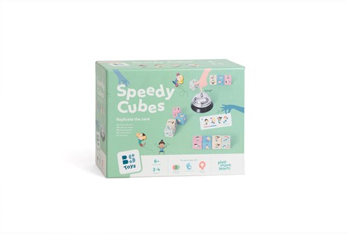 Speedy Cubes Holz Denkspiel für Kinder und Familie - Lernspielzeug