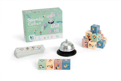 Speedy Cubes Holz Denkspiel für Kinder und Familie - Lernspielzeug-2