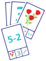 Zwijsen Rechenquartett Rompompom Lernspiel 4+ Zählen lernen-2