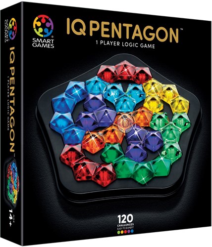 IQ Deluxe Pentagon strategisches Denkspiel für Kinder und Erwachsene