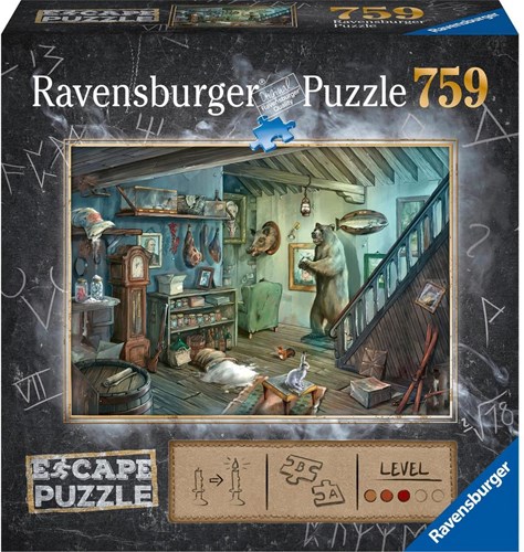 Ravensburger Puzzle Escape Forbidden Basement - 759 Teile Abenteuer