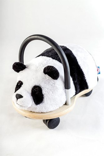 Wheelybug Panda Rutschfahrzeug - Small Holz Lauflernspielzeug Panda-2