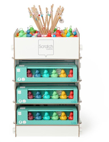 Scratch kermiseenden speelgoed - startpakket small houten eenden