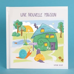 Kinderboeken prentenboek Une nouvelle maison - hardcover, rouwverwerking