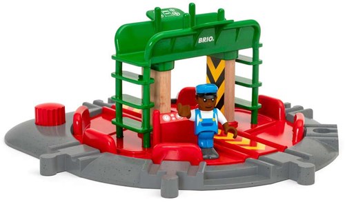 Brio draaischijf en figuur - treinaccessoire voor BRIO World-3