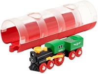Brio stoomtrein speelgoedtrein met tunnel - houten treinset-2
