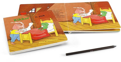 Leopold Kikker Pappbuch - Kikker ist krank für Kleinkinder ab 2 Jahren-3