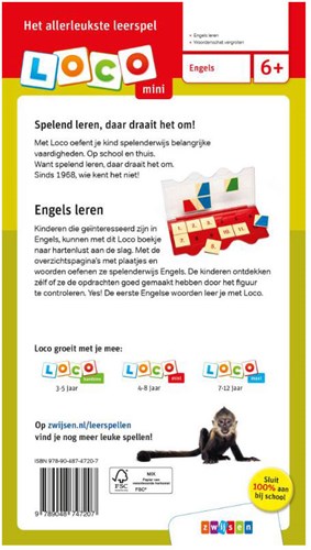 Zwijsen Loco mini Englisch Übungsheft - Englisch lernen für Kinder-2