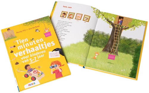 Zwijsen kinderboek tien minuten verhaaltjes voor 5-7 jaar hardcover-2