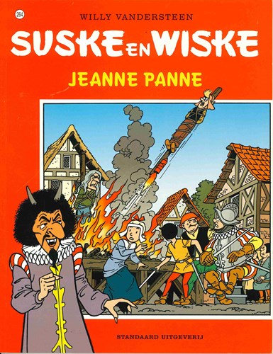 Standaard Comicbuch Suske und Wiske Abenteuer Jeanne Panne 264