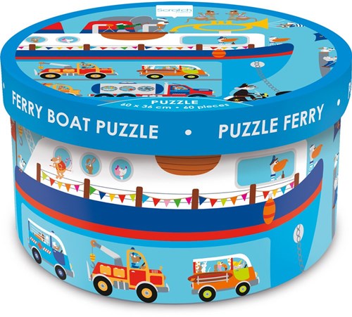Scratch puzzel veerboot 60 stukjes educatief speelgoed karton-2