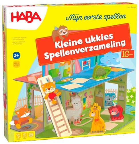 Haba spellenverzameling educatief speelgoed voor peuters - Mijn eerste spellen Kleine ukkies