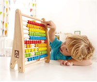 Hape Regenboog Telraam educatief speelgoed houten kralenrek-2