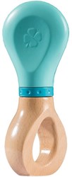 Hape rammelaar Twist Rattle n Roll houten babyspeelgoed - 1 stuk - willekeurig geleverd