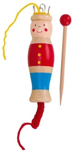 Goki Strickliesel Holz - kreatives Bastelspielzeug für Kinder-2