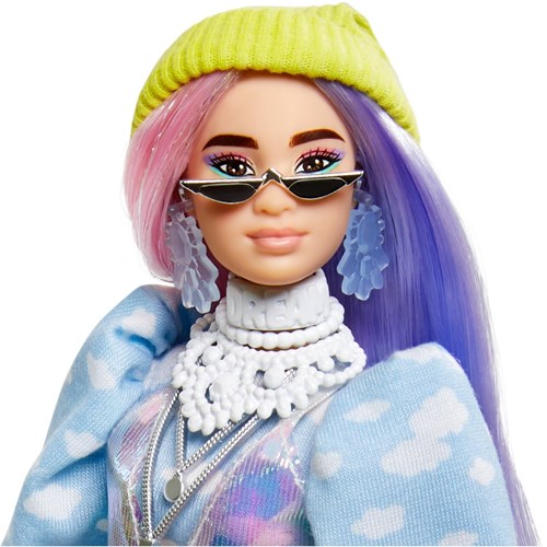 Barbie Modepuppe Extra Beanie mit Hund und Accessoires - Fashion Doll-2