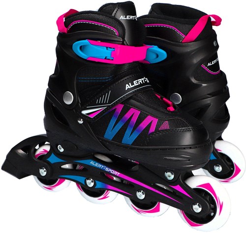 Alert Inline Skates Kinderskates rosa verstellbar Größe 39-42 sportlich-3