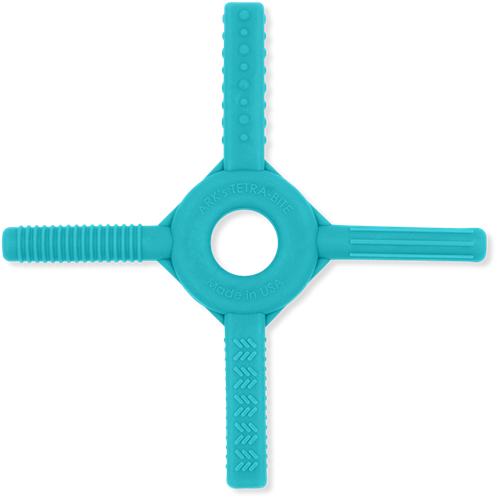 ARK Therapeutic kauwspeelgoed sensorisch fidget XT voor kinderen en volwassenen Handkauwtool met 4 texturen die ook dienst doet als fidget voor focus en concentratie.