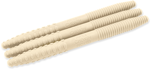 ARK Therapeutic Kauspielzeug Chewth Pick sensorisch, 3er-Set, XT Medium Discreet, dun kauwhulpmiddel voor tieners en volwassenen, geleverd per 3 stuks.