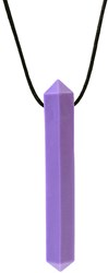 ARK Therapeutic Beißkette Kauschmuck Lavendel XXT - sensorisches Spielzeug Discrete, edelsteenvormige kauwketting voor kalmerende orale input bij kinderen, tieners en volwassenen.