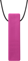 ARK Therapeutic kauwsieraad speelgoed Brick Stick magenta standaard Gladde bakstenen kauwhanger voor de kiezen achterin de mond, voor kinderen en volwassenen.