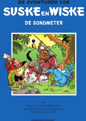 Standaard Suske en Wiske stripboek De sonometer avontuur