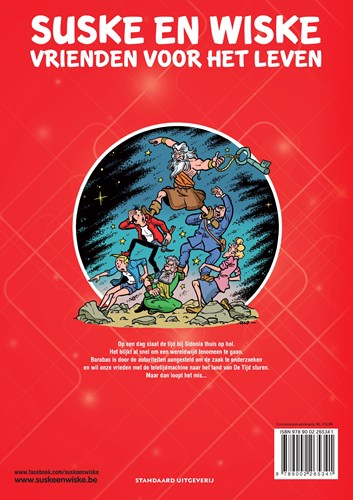 Standaard Comic Suske und Wiske Abenteuer Chronos und Chaos 48 Seiten-2