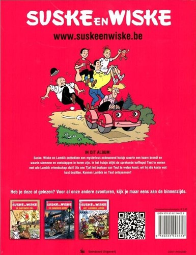 Standaard Suske und Wiske Comicbuch Das charmante Kaffeekännchen Abenteuer-2