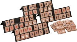 Philos Rummy spel - houten speelstenen familiespel