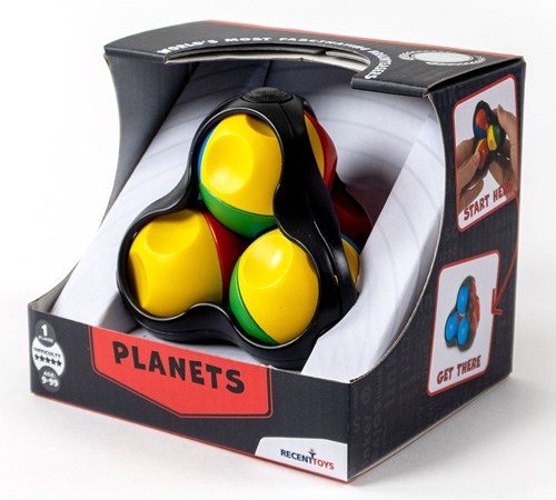 Recent Toys denkspel Planets breinbreker puzzel - kleurrijke uitdaging-3