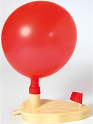 Eduplay houten ballon bootje - speelgoed boot voor waterpret