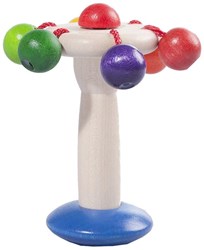 nic Holz Rassel Karussell Multicolor Babyspielzeug
