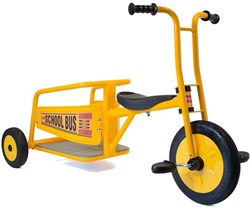 Italtrike Dreirad Schulbus Atlantic - robustes Teamwork Spielzeug