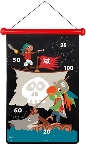 Scratch Magnetisches Dartspiel Pirat - Lernspiel für Kinder multicolor-2
