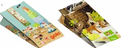 Goki papieren zakje speelgoed Holztiger - kleurrijk en handig