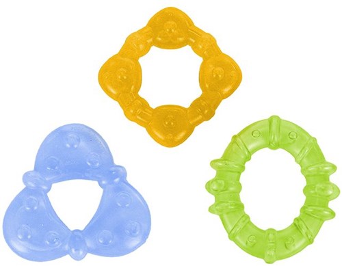 Bright Starts Beißring Baby Spielzeug - Chill & Teethe - mehrfarbig-2