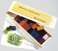 Stockmar wasblokjes creatieve set 24 kleuren houten kist-2