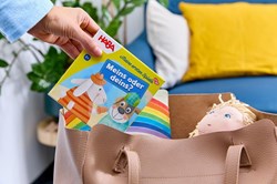Haba educatief spel Mijn Eerste Spellen - Mine or Yours? kleurrijk karton
