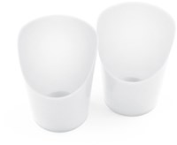 ARK Therapeutic drinkbeker Flexi Cut-Out Cup medium 2-pack kunststof Flexibele drinkbeker met neusuitsparing, voor makkelijker drinken zonder het hoofd achterover te kantelen.
