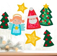 Haba Bastelset Weihnachts Bastelpaket - Kreative Weihnachtsfiguren basteln-3