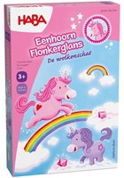 Haba spel Eenhoorn Flonkerglans wolkenschat - magisch bordspel voor kinderen