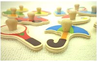 Jumbo Goula houten vormenpuzzel silhouet 15 stukjes dieren-3