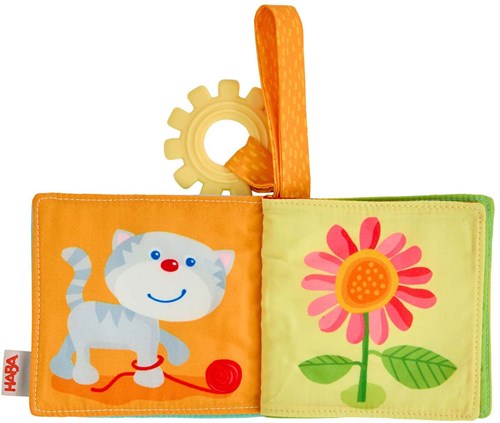 Haba Buggybuch erste Wörter Babybuch Lernspielzeug
