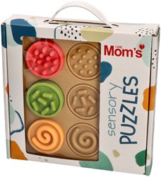 Mom's Care sensorisch speelgoed puzzel cirkels educatief en veilig