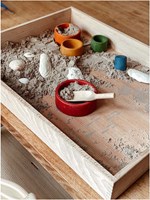 Grapat houten speelbak - sensorische speelbox voor kinderen-2