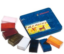 Stockmar Wachsmalblöcke Set 8 Farben Bienenwachs Kreativ Zeichnen