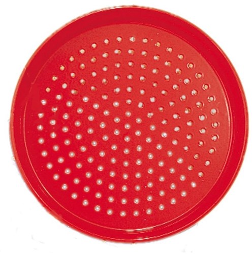 nic zandzeef speelgoed rood 17 cm metaal voor zandbak en strand