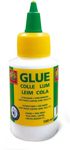 Ses lijm 100ml - uitwasbare knutsellijm voor kinderen