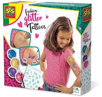 Ses Fashion glitter tattoos - creatieve kinder tattoos set met glitters